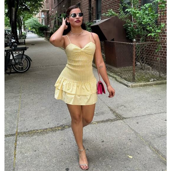 RARE!!! ZARA BLOGGER FAVE!!! Mini Dress with Spaghetti Straps NWT LAST ONE!!! - Picture 14 of 16